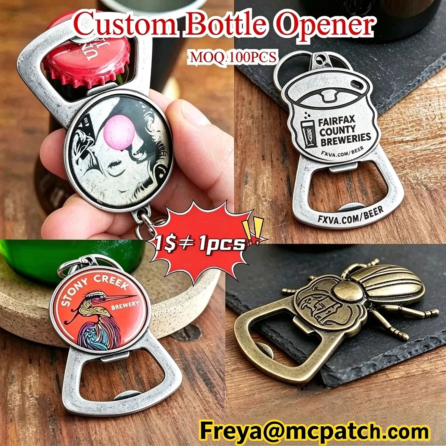 Custom Bottle Opener Wedding Graduation Souvenir Greeting Gift Graduation Magnet Personalize Bottle Opener Magnet