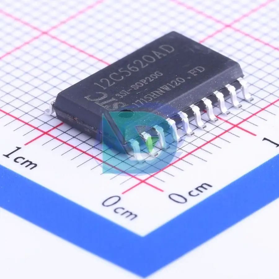 STC12C5620AD-35I-SOP20 SOIC-20-300mil 마이크로컨트롤러 (MCU/MPU/SOC) 칩, 20KB 768 바이트 플래시, 23 3.5V ~ 5.5V 51 시리즈, 정품 신제품