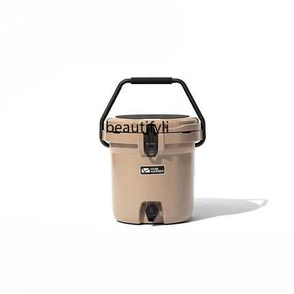 Exquisite Camping Food Insulation Bucket Refrigerated Bucket Outdoor Picnic Ice Cube Portable Large Capacity Plastic Bucket