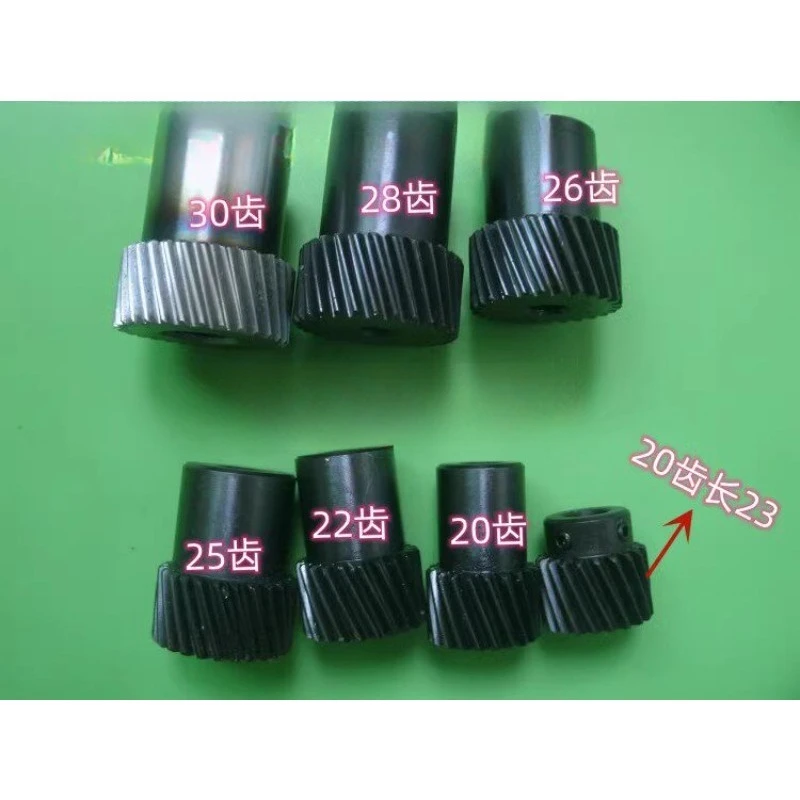 1 mold 20 22 25 26 2830 teeth 32 teeth carbon steel blackened helical gear can be equipped with rack