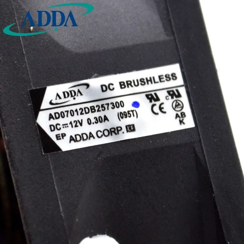 ADDA 7025 7cm 70mm AD07012DB257300 12V CPU cooling fan cooling