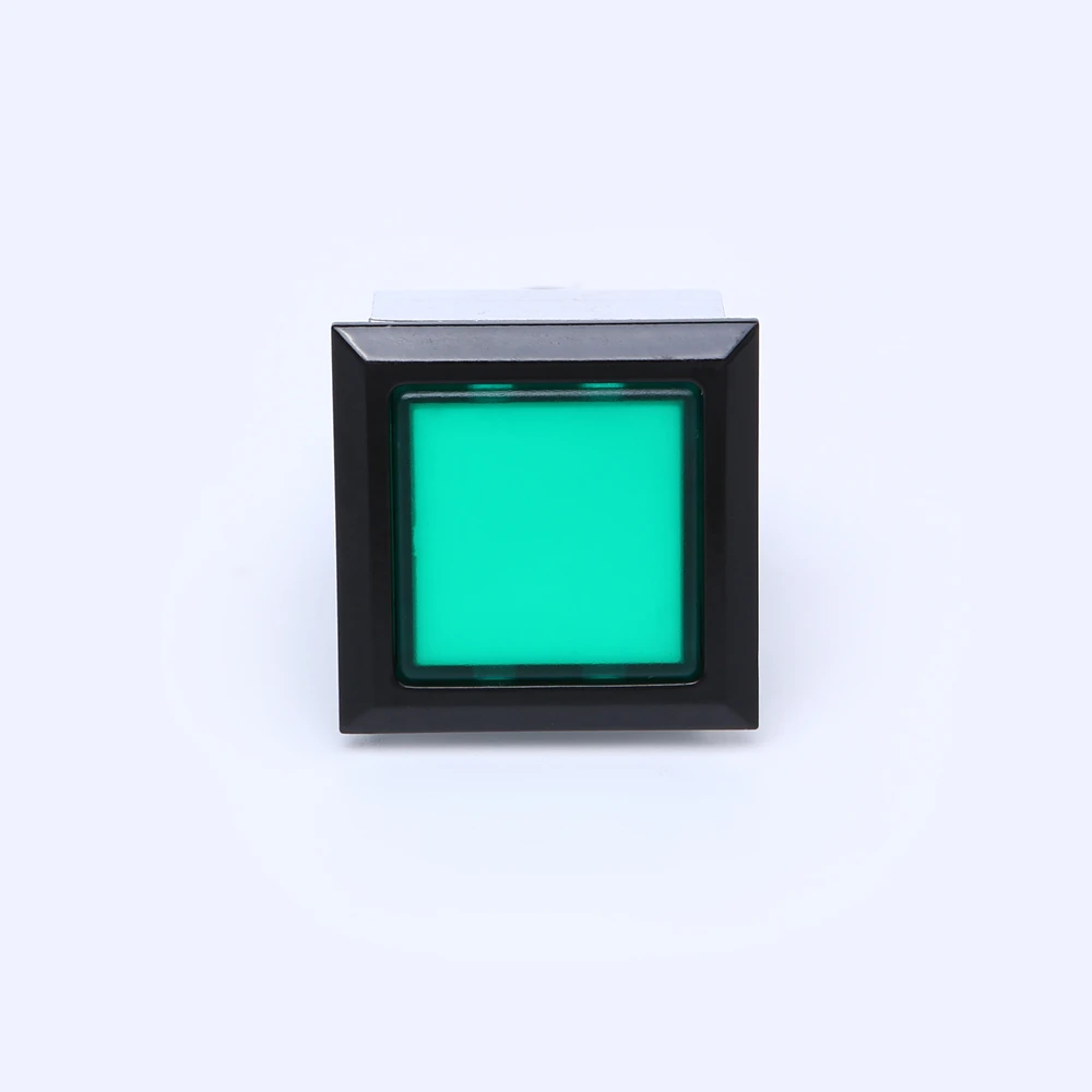 ELEWIND 22mm 플라스틱 순간 래칭 (1NO1NC) 조명 푸시 버튼 스위치 (PB223PF-11D/R/12V/IP40 ,PB223WF-11D/R/12V/IP40)