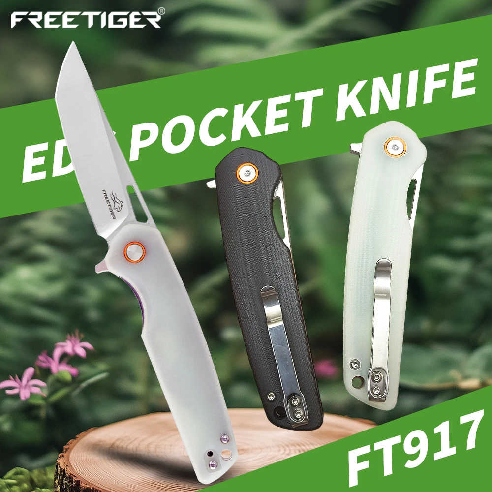 

FREETIGER D2 стальной складной нож EDC карманный и универсальный нож для выживания для кемпинга, охоты, тактическое снаряжение, подарок для мужчин