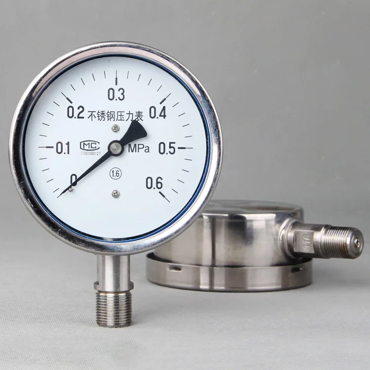 Manometer Temperature/manometer Oil Pressure Gauge