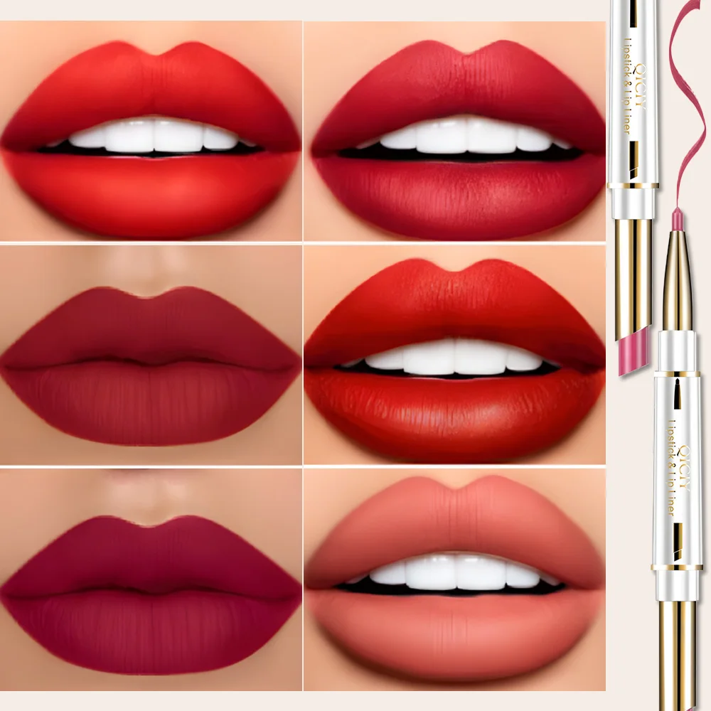 鮮やかなリップライナー - 自然な色再現に適しており、カップに触れることなく長持ち - 彼女へのバレンタインデーのギフトに最適です