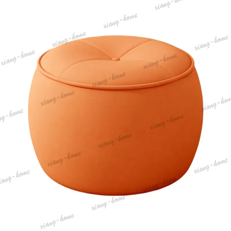 Best Sellers Sedentary Not Tired Strong Shoe Change Stool Small Round Stool Sitting Pier Household Low Stools Sofa Stool Small B