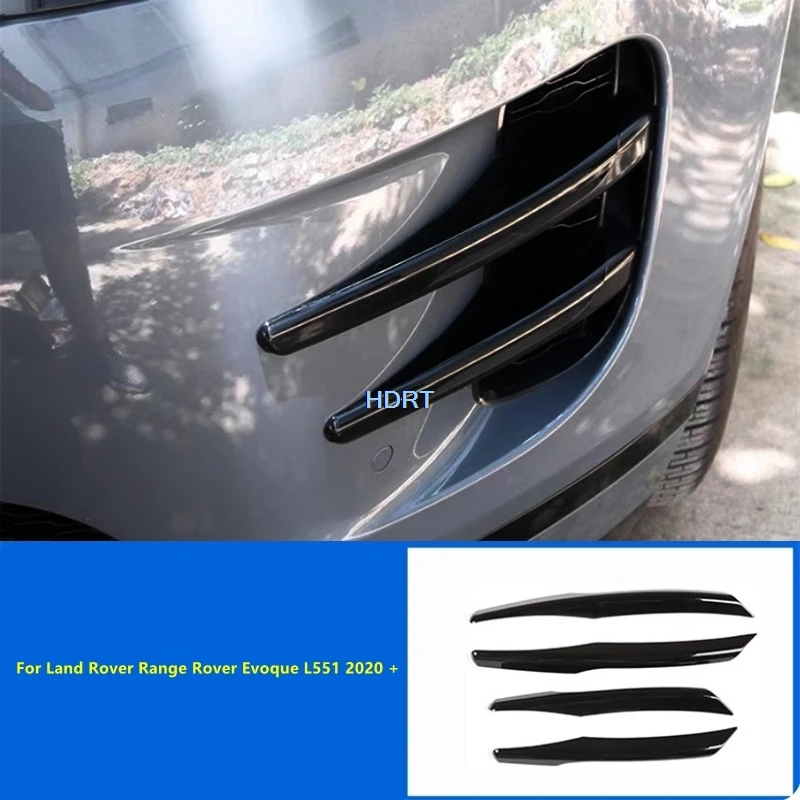 Für Land Rover Range Rover Evoque L551 2020 + Front Nebel Licht Lufteinlass Grille Trim Auto Styling Zubehör Außen Aufkleber