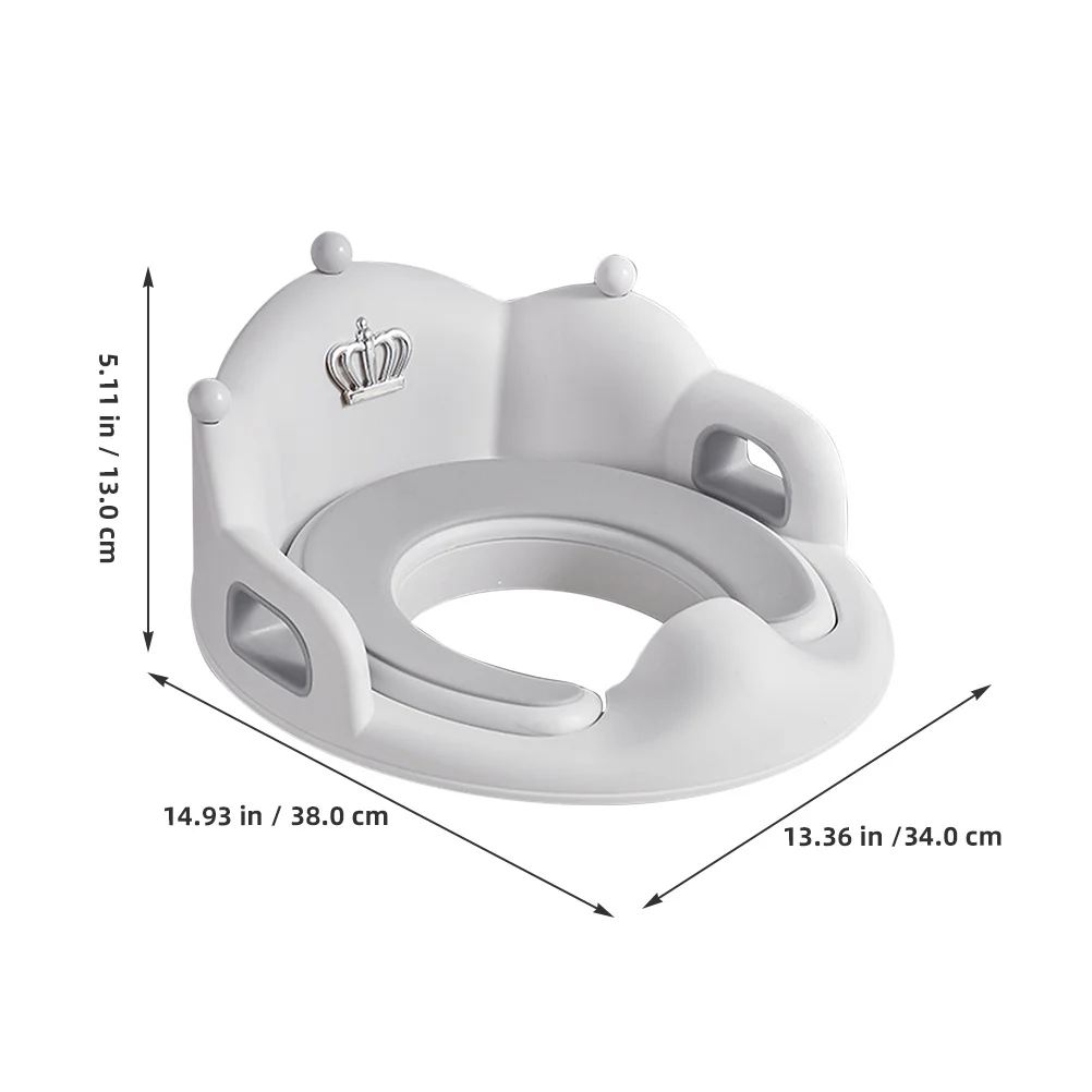 مرحاض أطفال للأطفال الصغار، مقعد تدريب ناعم مضاد للانزلاق، تصميم مبطن، مقعد مرحاض للأطفال قابل للفصل للفتيات والأولاد #3