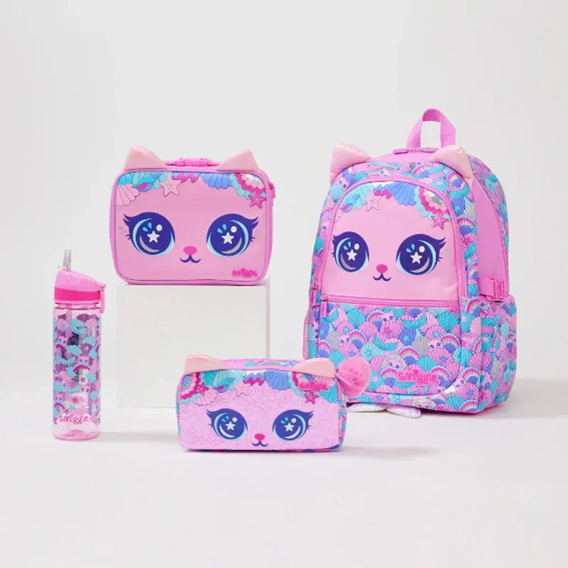 Australia Smiggl Kids Backpacks For Girls School Bag With Lunch Box School Backpack For Girls Set Cute Bookbag For Student Gift