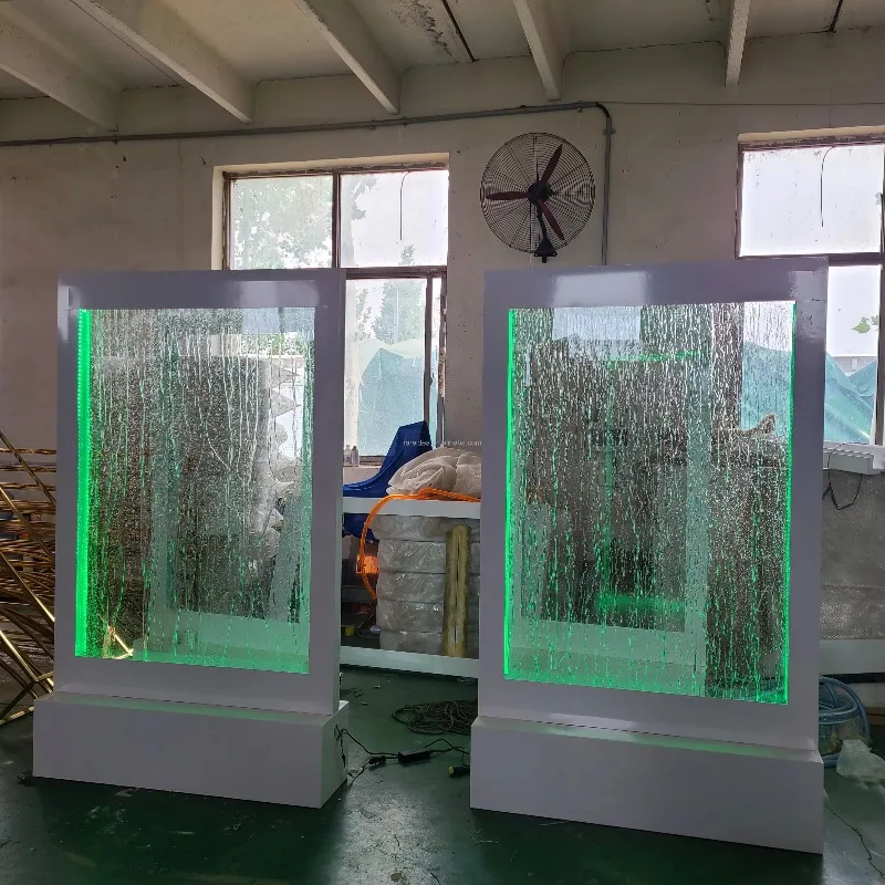 

Принадлежности для украшения, светодиодный фонтан с водопадом, фон для воды, доска для мероприятия, товары для вечеринок, отель, свадьба, добро пожаловать, входной знак