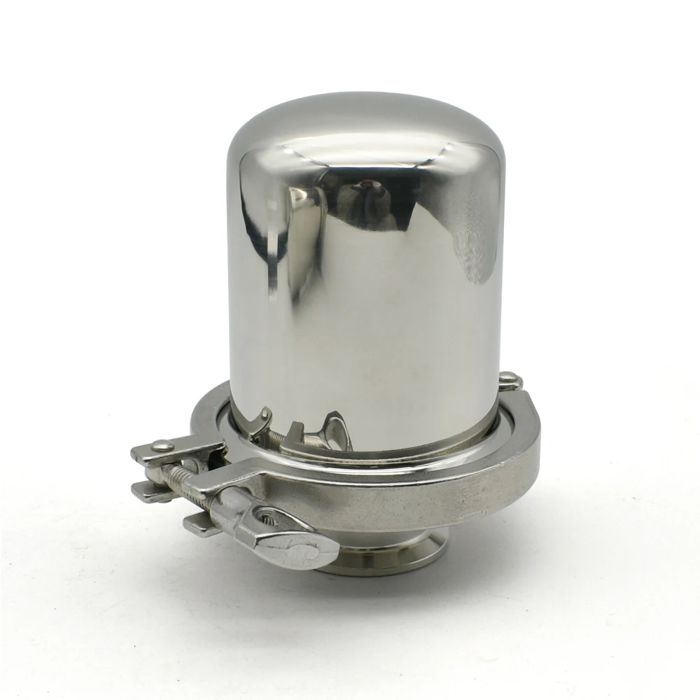 Imagem -03 - Respirador Sanitário em 304 Filtro Feito de Aço Inoxidável 304 Adequado para Pipeline Diâmetro Exterior de 50.5 mm e 64 mm Tri Clamp 2.5 in in Aço Inoxidável