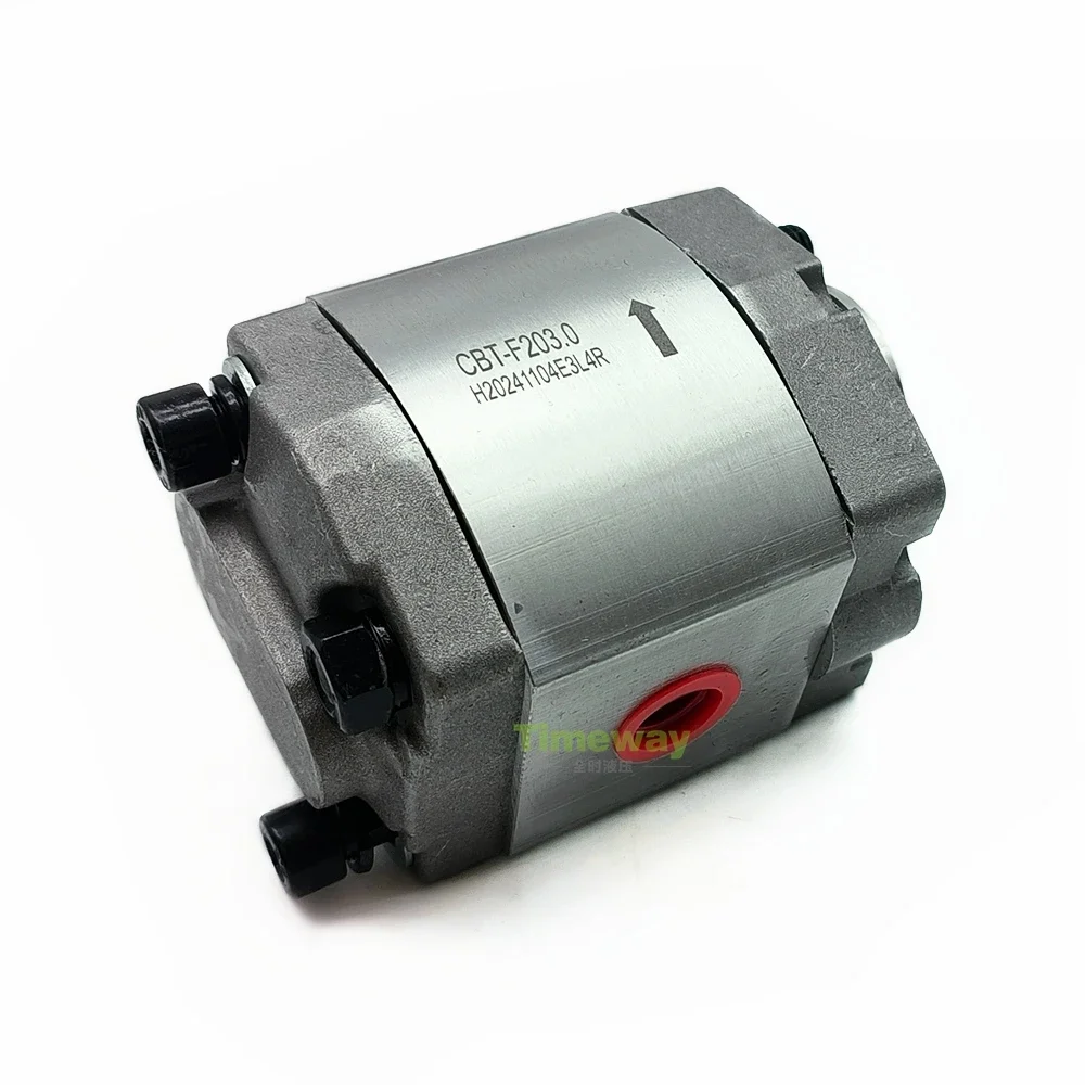 CBT Hydraulic Oil Pump CBT-F203.0 Small Gear Pump Short Shaft Type Side in/Side out Inlet/outlet: G3/8