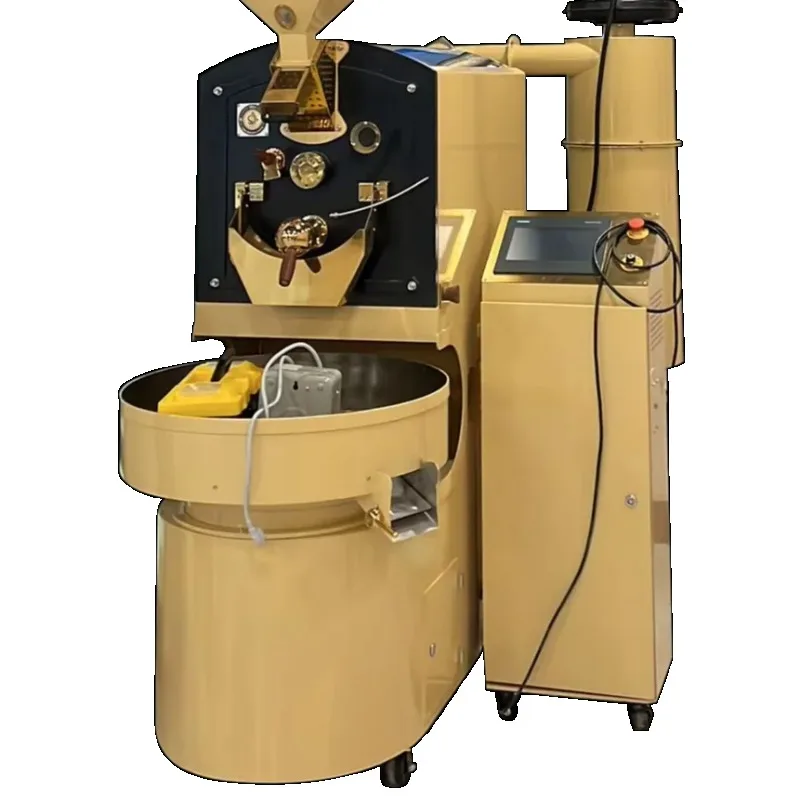 Adjustable Commercial Coffee Roaster Customized For Specialty Beans Digital Temperature Control Multiple Roasting Profiles