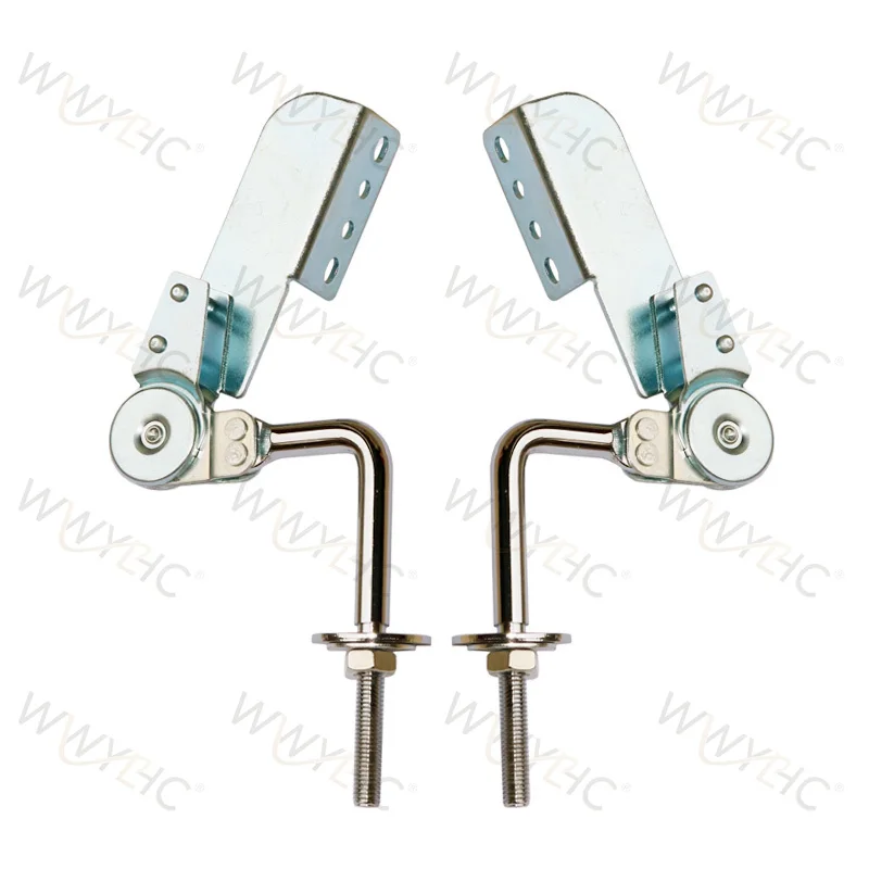 2Pcs  6 Position Sofa Headrest Angle Adjust Hinge , 90 Degree Multi-functional Sofa Hardware Fitting