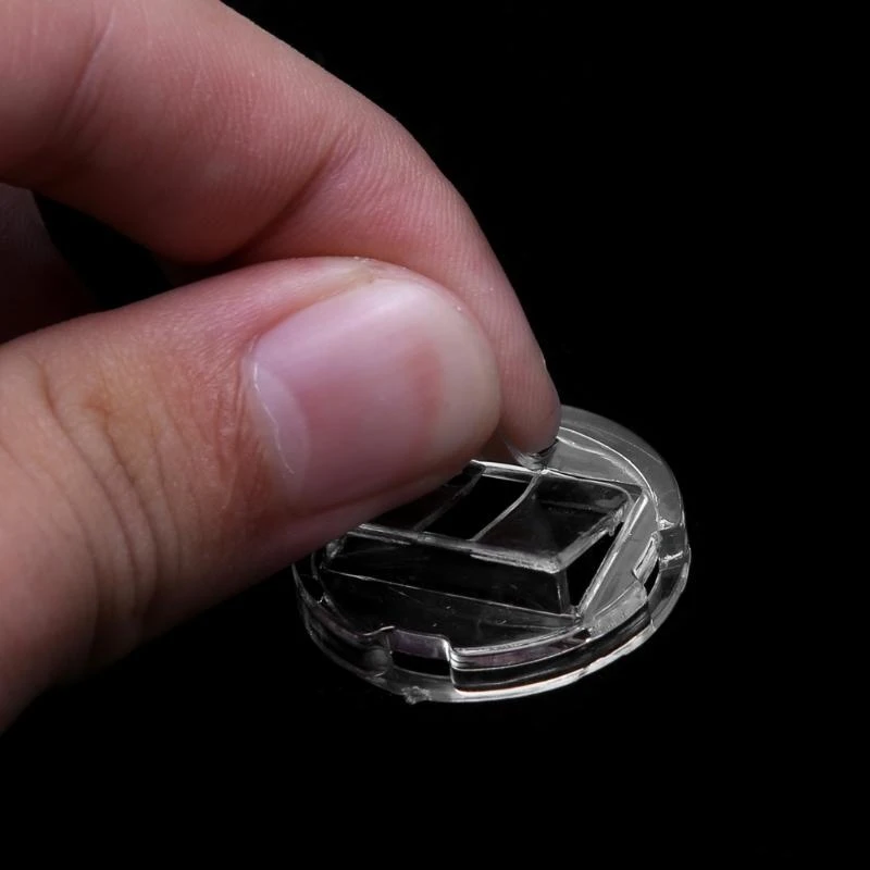 HX6F Finger Ring Jewelry Tray Ring Plastic Ring Display Clear