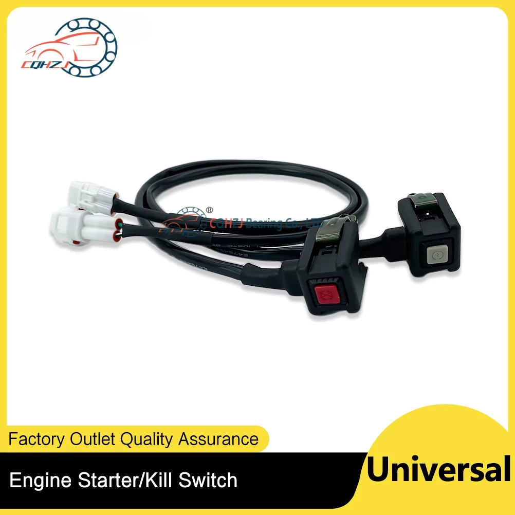 Engine Starter Kill Switch Commonly Open Electrical Converter Motocross Horn Button For KTM Honda Yamaha Kawasaki ATV Universal
