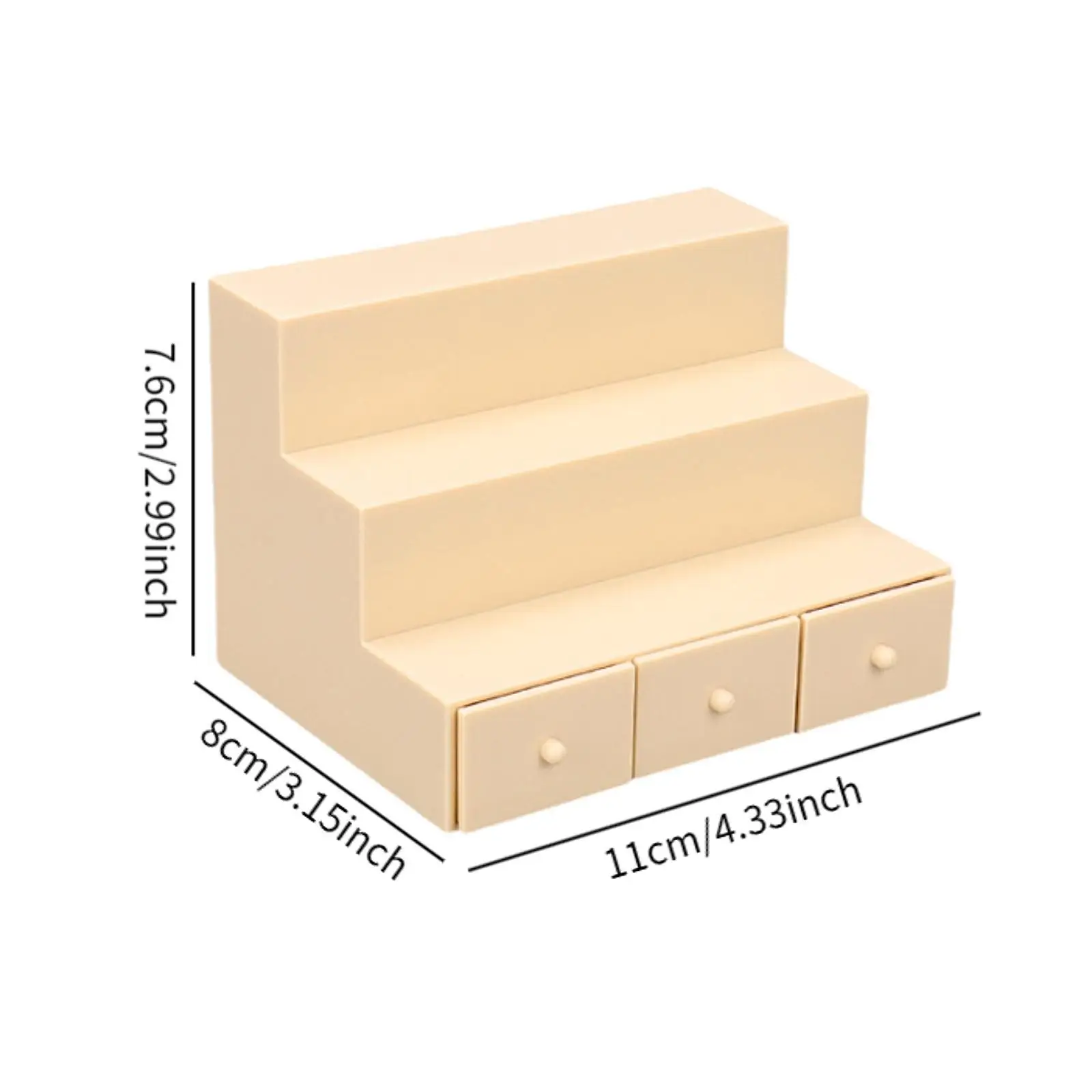 1/12 Scale Miniature Shelf Simulation Furniture Toy Playhouse Storage Pretend