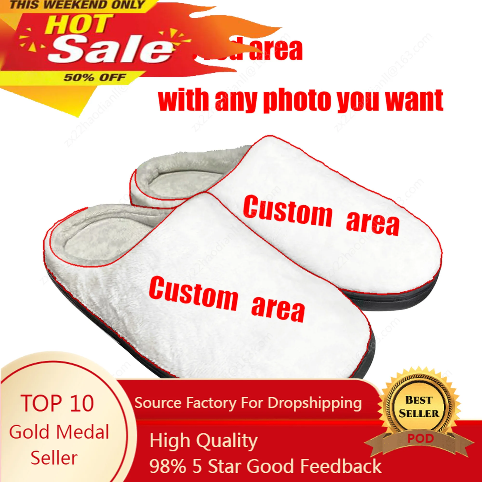 

Bespoke Home Cotton Slippers High Quality Mens Womens Plush Bedroom Casual Keep Warm Shoes Custom Made Thermal Slipper