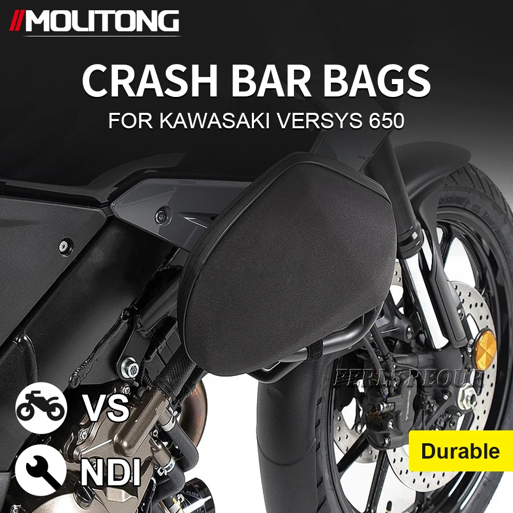 

Motorcycle Crash Bar Bags Waterproof Repair Tool Placement Bags For Kawasaki Versys 650 Versys650 VERSYS 650 2015-