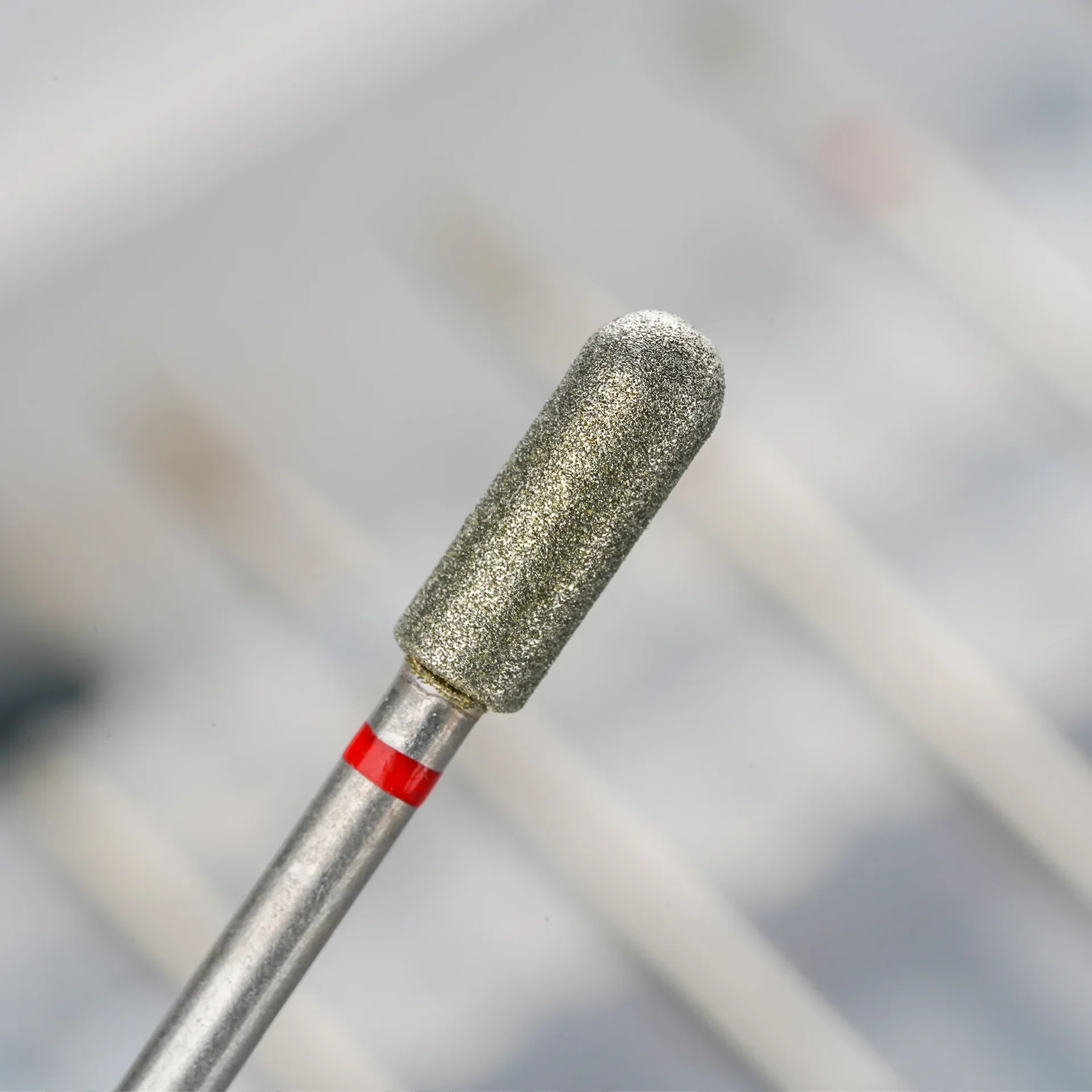 6 teile/satz Diamant Sand Nagel Dateien Bohrer Häutchen Polieren Bit Nagel Schleifen Kopf Elektrische Maniküre Set für Entfernen Acryl 2026