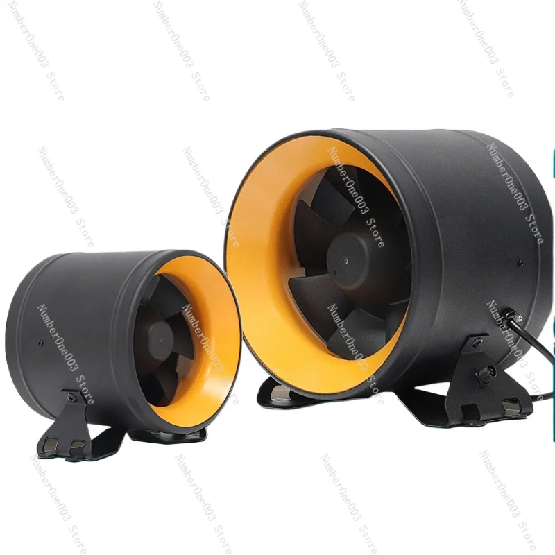 

Frequency Conversion 110V Metal Pipe Exhaust Fan Stepless Speed Regulation Strong Silent Commercial PVC Exhaust Ventilation Fan