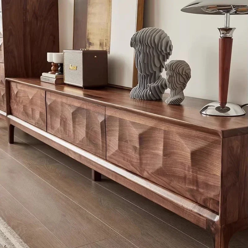 

Floating Wood TV Stand Entertainment Center Modern Electric Fireplace Console Storage Cabinet Hogar Muebles Home Furniture