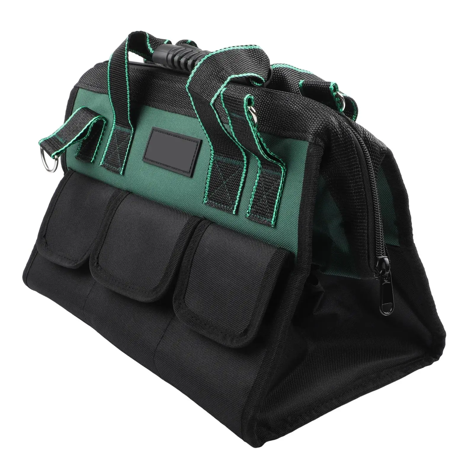 Tote Bag Electrician Interior Pockets Thickened Water-Resistant Material Multi Compartment 16in For DIY Projects