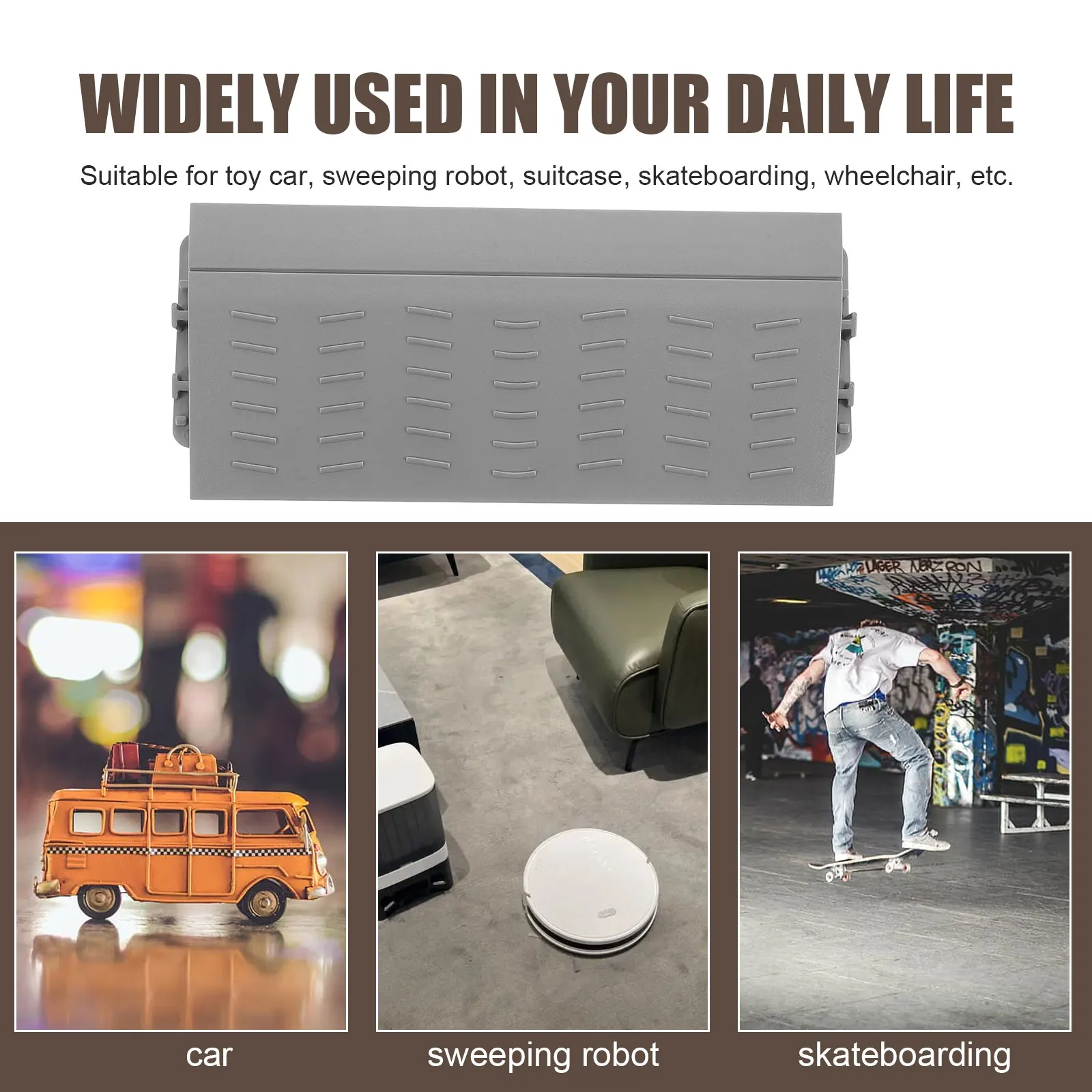 

Sweeping Robot Climbing Mat Strip Easy Installation Universal Compatibility Mobility Scooter for