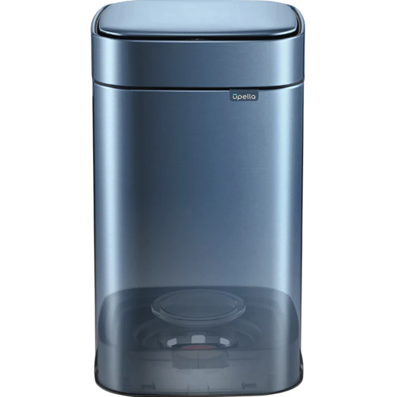 Fully Automatic Sensor Intelligent Induction Covered Garbage Bin Living Room Luxury Stainless Steel Recycle Bin Smart 음식물처리기