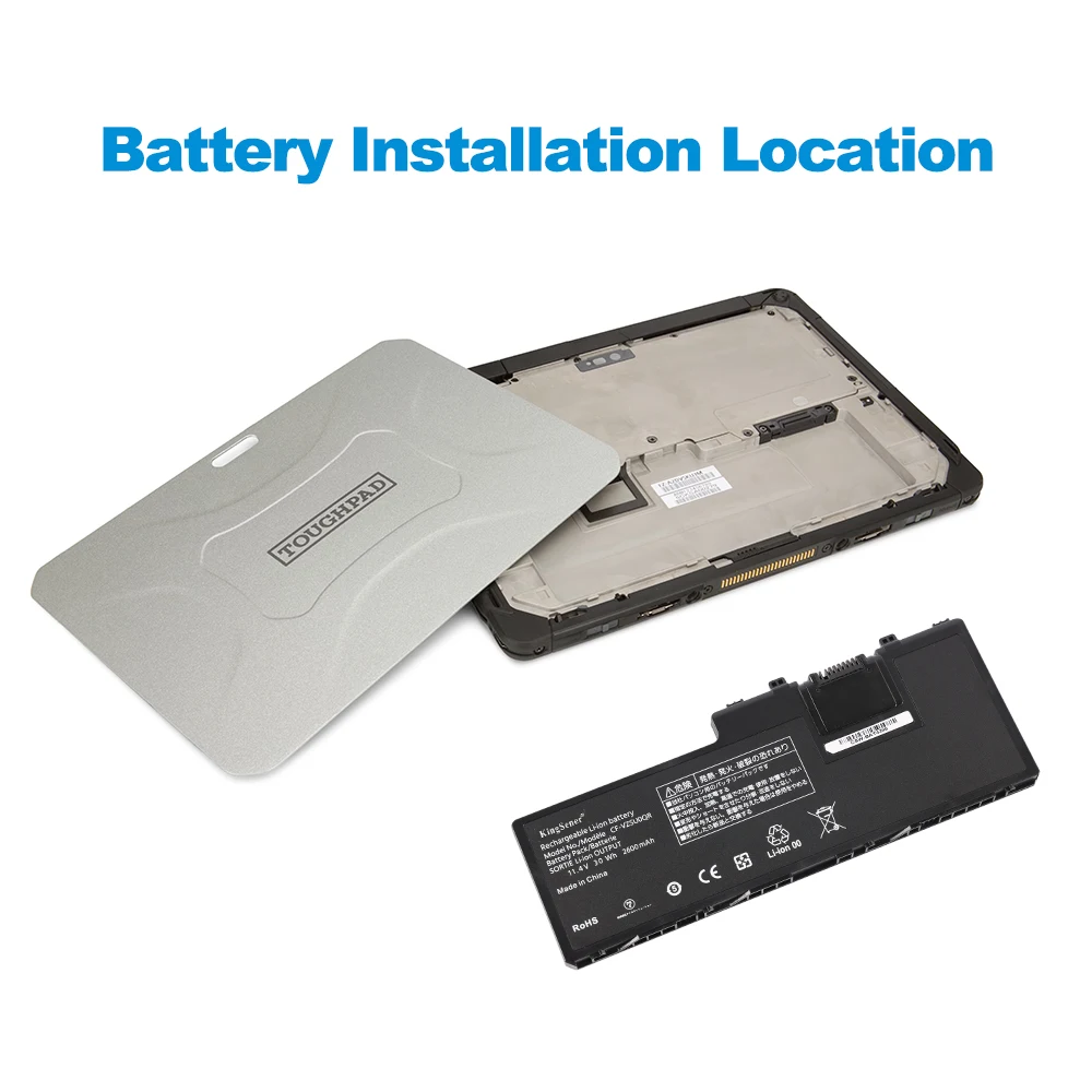 Replacement Li-ion Battery for Panasonic ToughBook FZ-A2 2600mAh