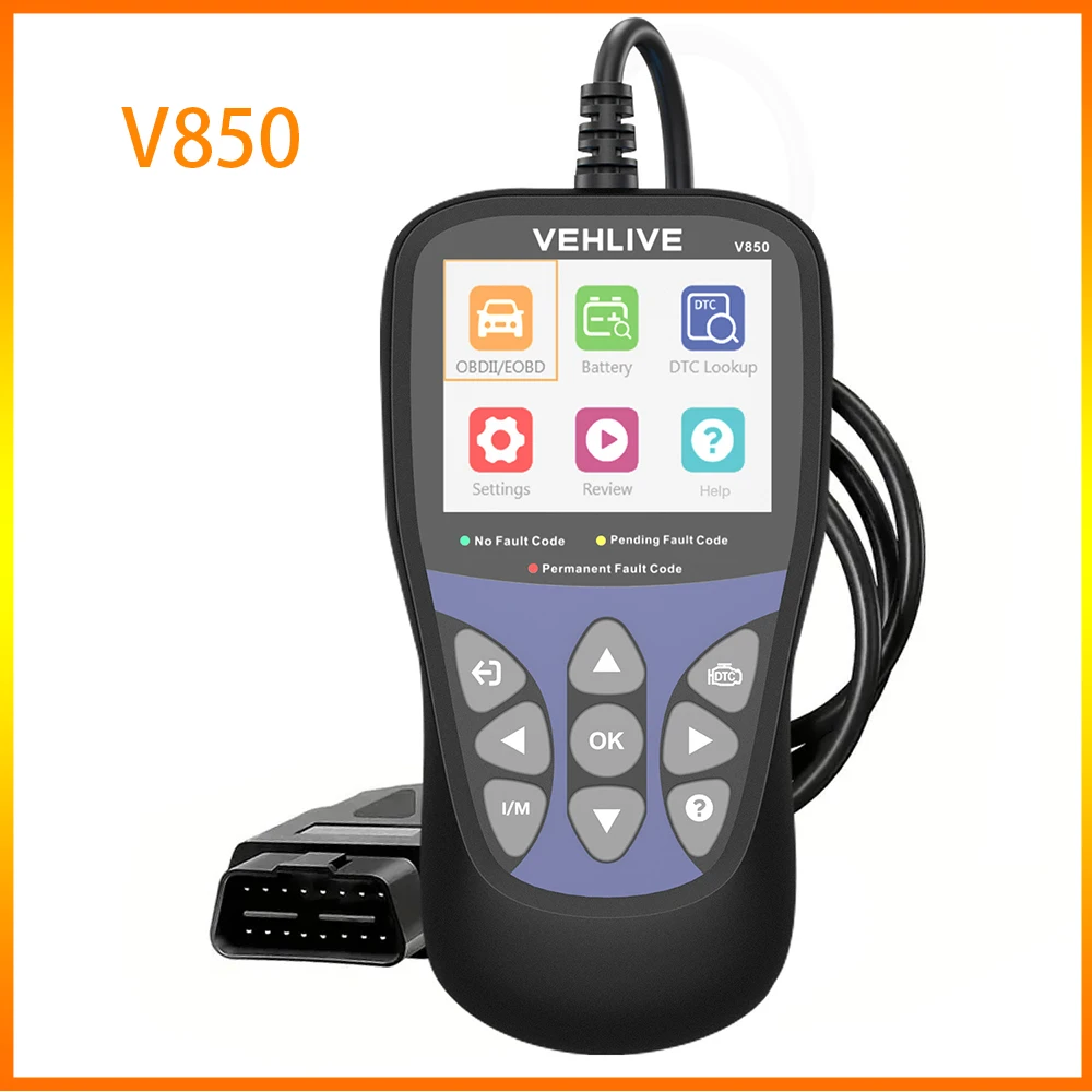 

Automotive Inspection Tools OBD Car Fault Scanning And Diagnosis Code Reader Handheld Code Reading and Clearing Whole Vehicle