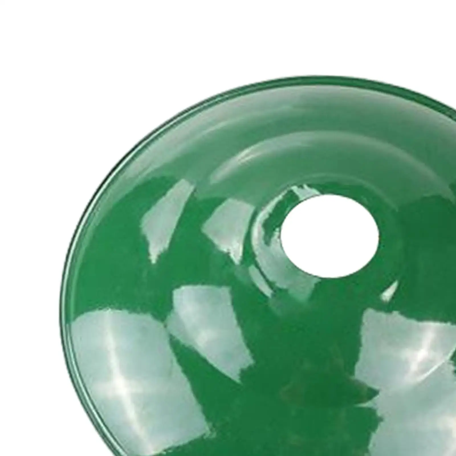 빈티지 에나멜 라이트 쉐이드 전구 가드, 그린 DIY 장식, 레트로 및 심플