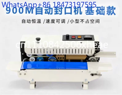 

FR-900MINI Sealing Machine - Single Seal Portable Heat Sealer for Plastic Bag Packaging Home & Small Business