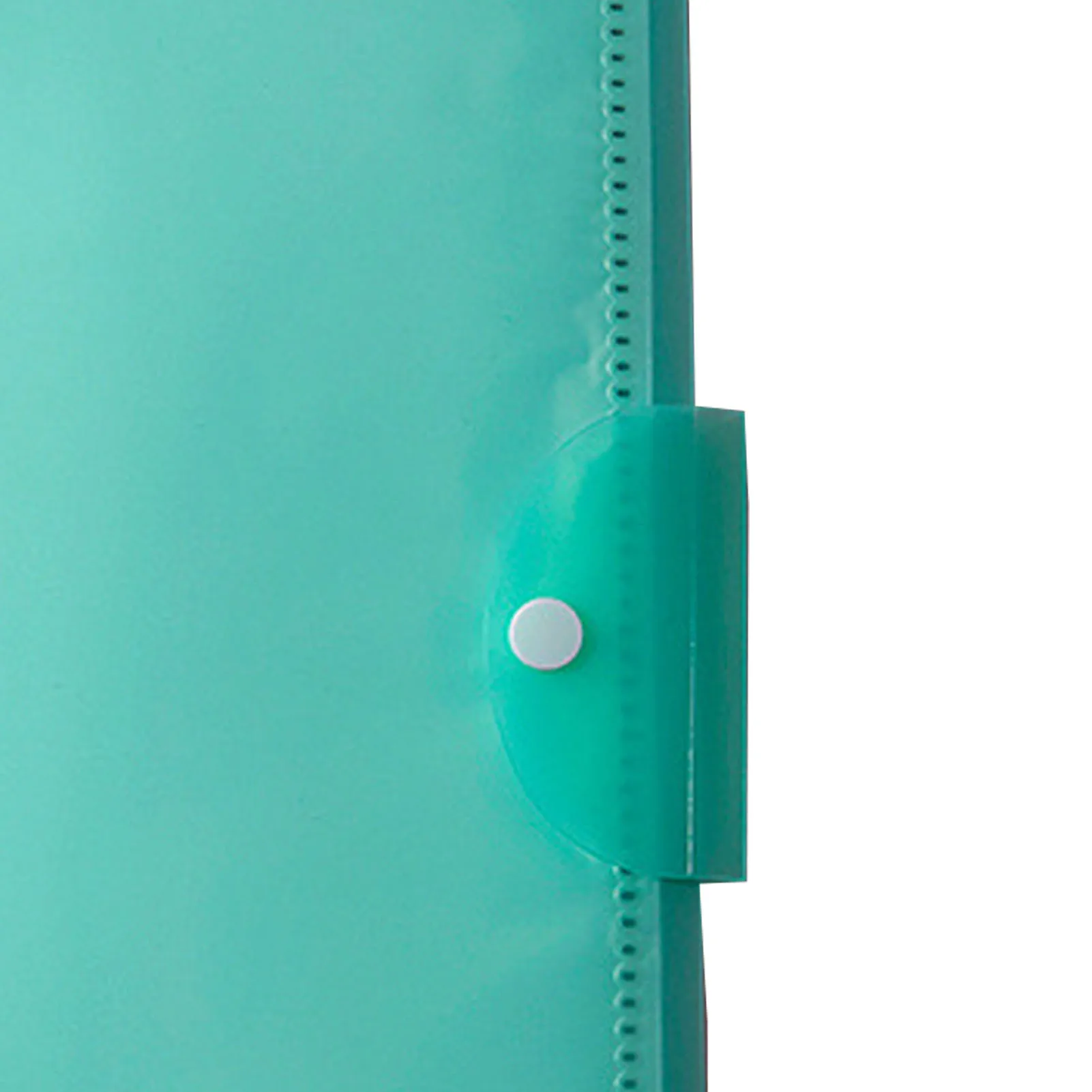 File Folder A3 Size Multi Pockets PP Clear Round Edge Document Organizer Matching Buckle Lock Office School Students Folder