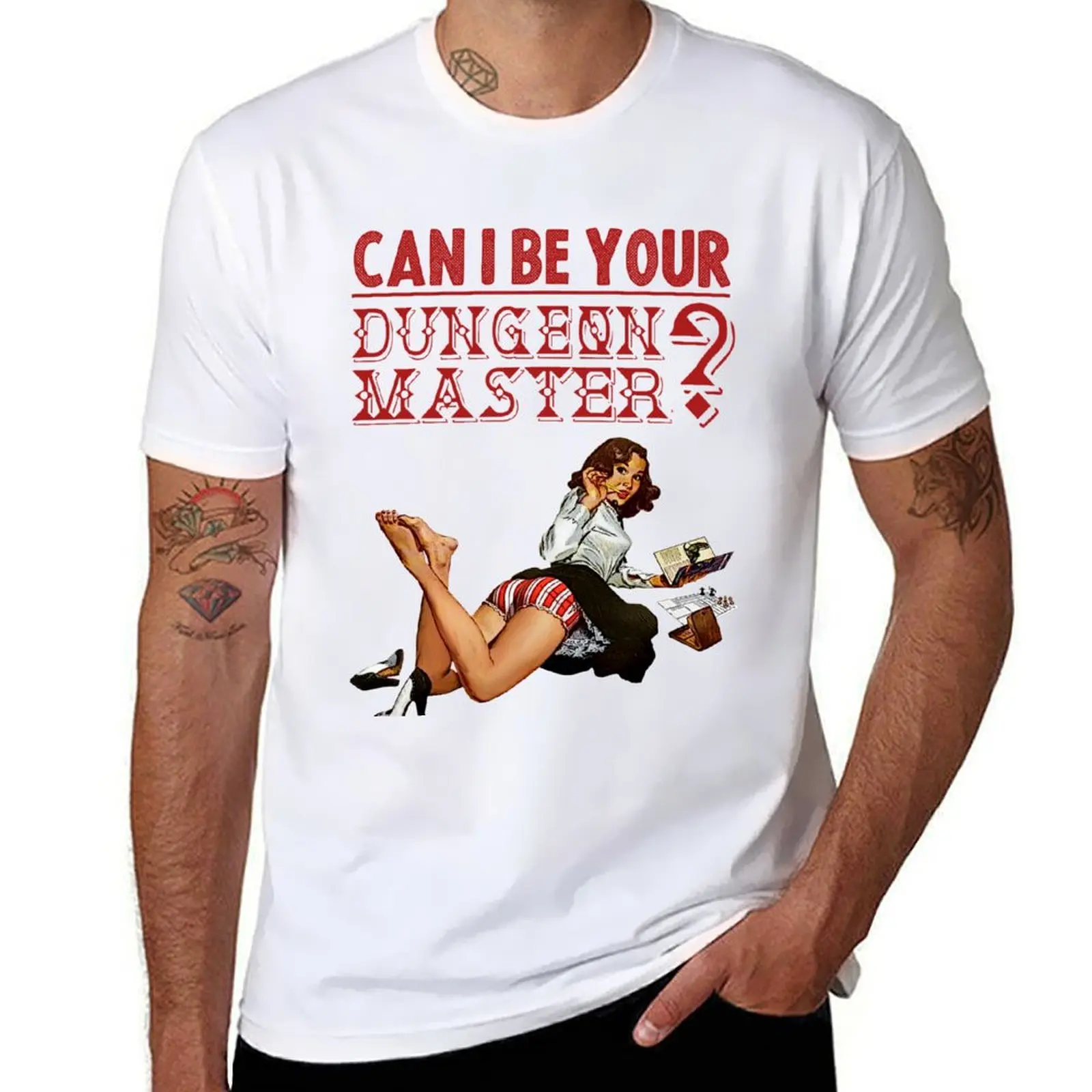 

Can I Be Your Dungeon Master T-Shirt funny t shirts dark humor funny t shirts cotton T-Shirt