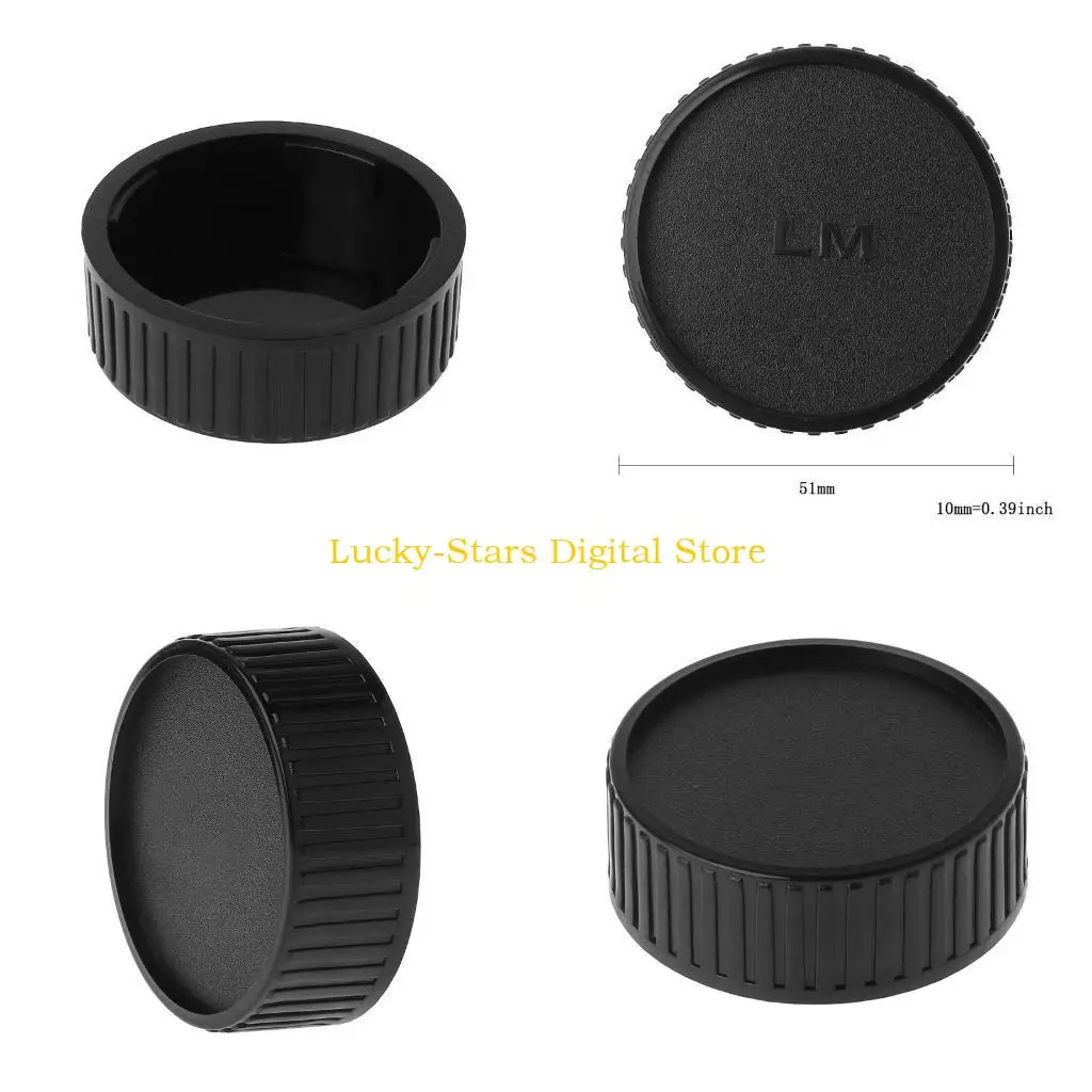 

T3EE Camera Body Cover Rear Lens for Protection Dustproof Plastic Replacement for Leica for M LM Camera Lens