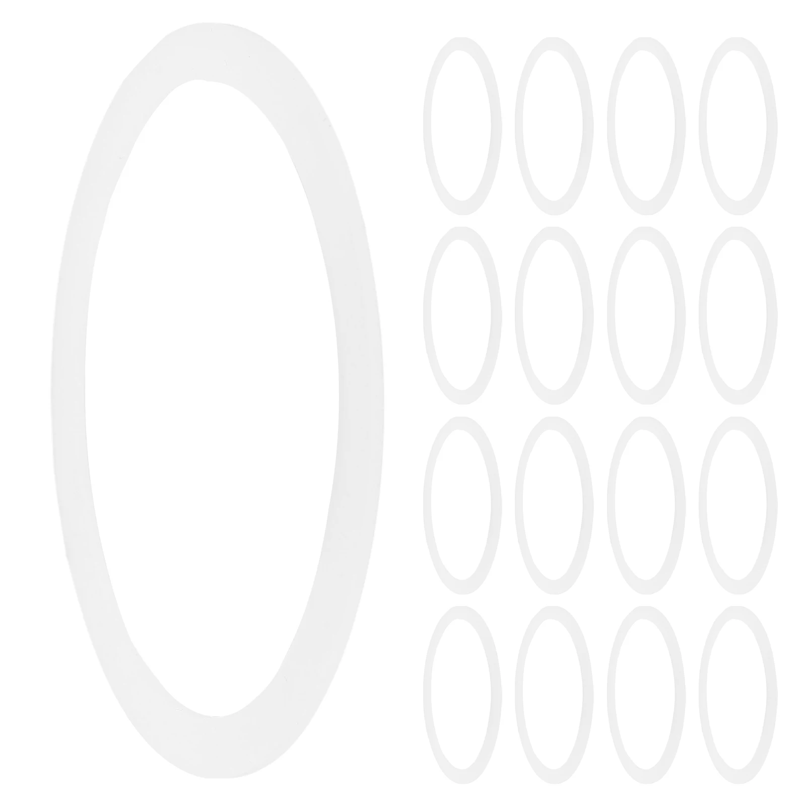 

24Pcs Mason Jar Silicone Seals 70Mm Reusable Leakproof Airtight Replacement Gaskets Lid Liners for Food Preservation Storage