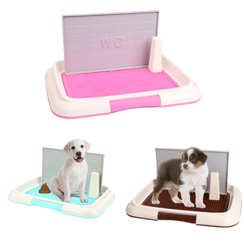 Portable Dog Training Toilet Indoor Pet Puppy Cat Toilet 2 Sizes Dog Cats Potty Pet Accessories