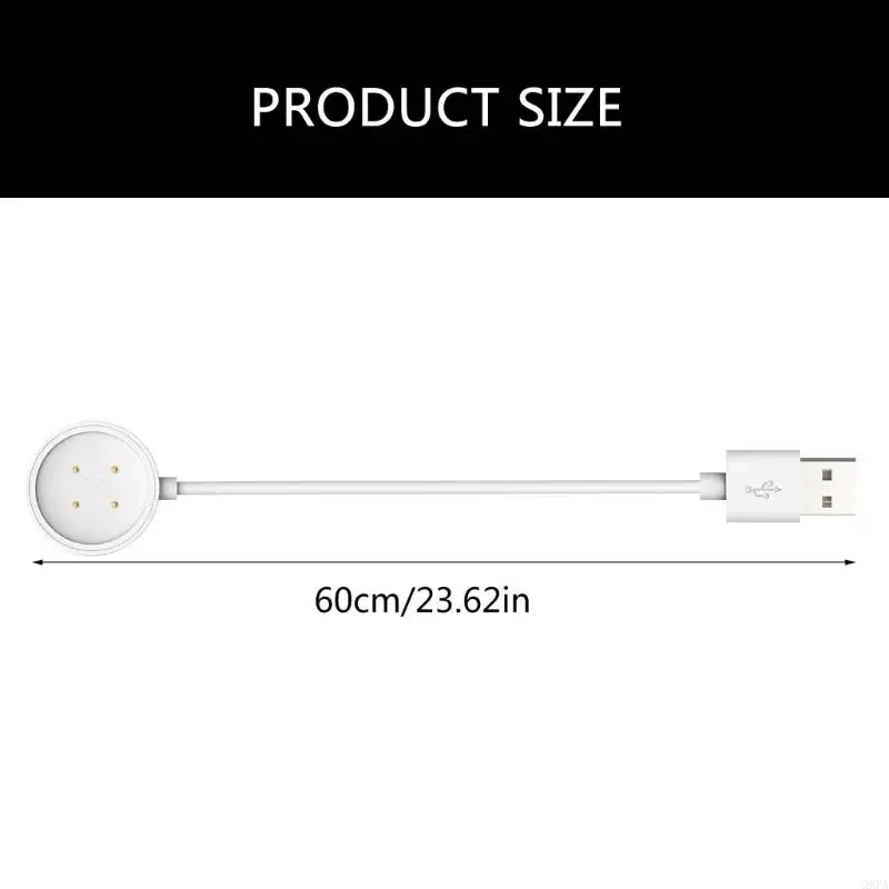 2XPA USB CABELO MAGNÉTICO BERDO PARA / DW89 DOCK STAND ACESSÓRIOS SISTÃO 60CM