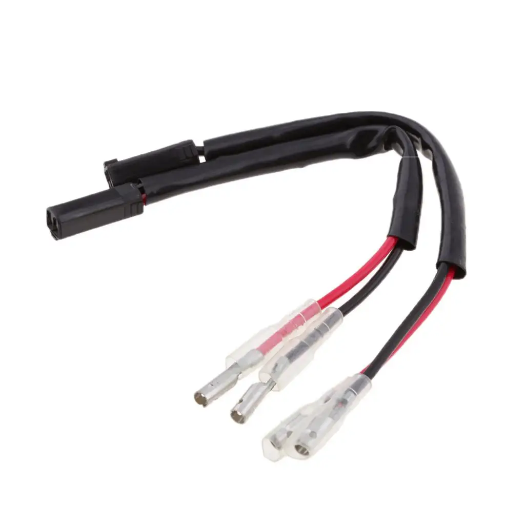 Turn Signal Wiring Adapter Plug Rubber Bullet Connector Lead for Suzuki GSXR GSX R 600 750 1300R Hayabusa