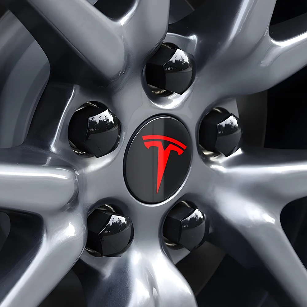 4pcs/set 56mm Original Car Hub Center Cap Hub Covers Logo High Quality For Tesla Model 3 Y S X Personalized Accessories Styling