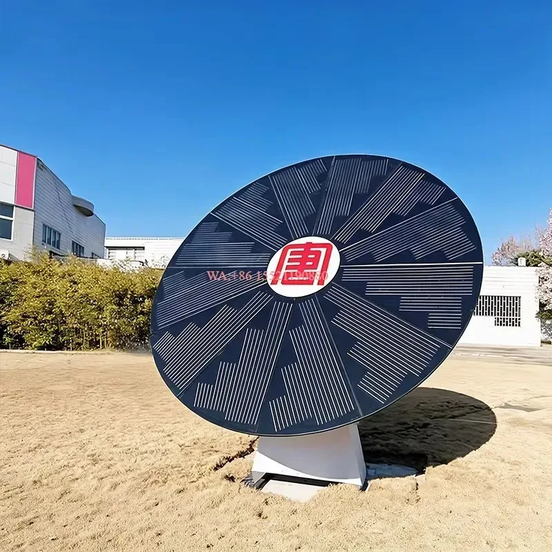 wmwmnu Intelligent Dual Axis Photovoltaic Flower Solar Tracker for Smart City Landscape Projects