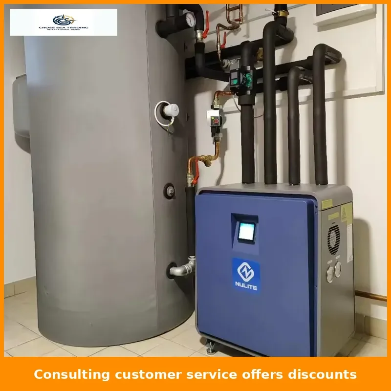 R290 Solar Photovoltaic Water Groundwater Source Heat Pump 10 kW  WiFi 70% Energy Saving Heat Pump
