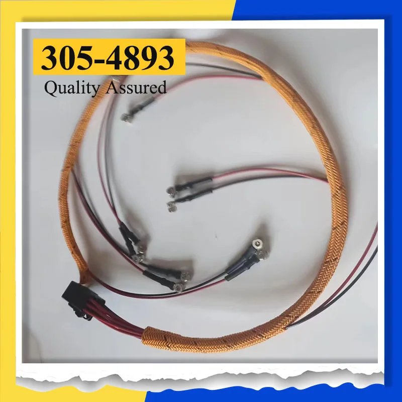 Excavator Parts 3054893 305-4893 For Caterpillar 312D 315D 320D 323DL Injector Harness C6.4 Engine