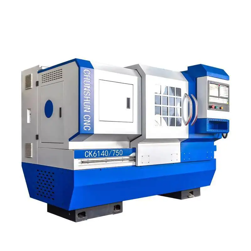 طحن للمعادن Ck6140 مركز تحول مخرطة CNC أفقية هاين