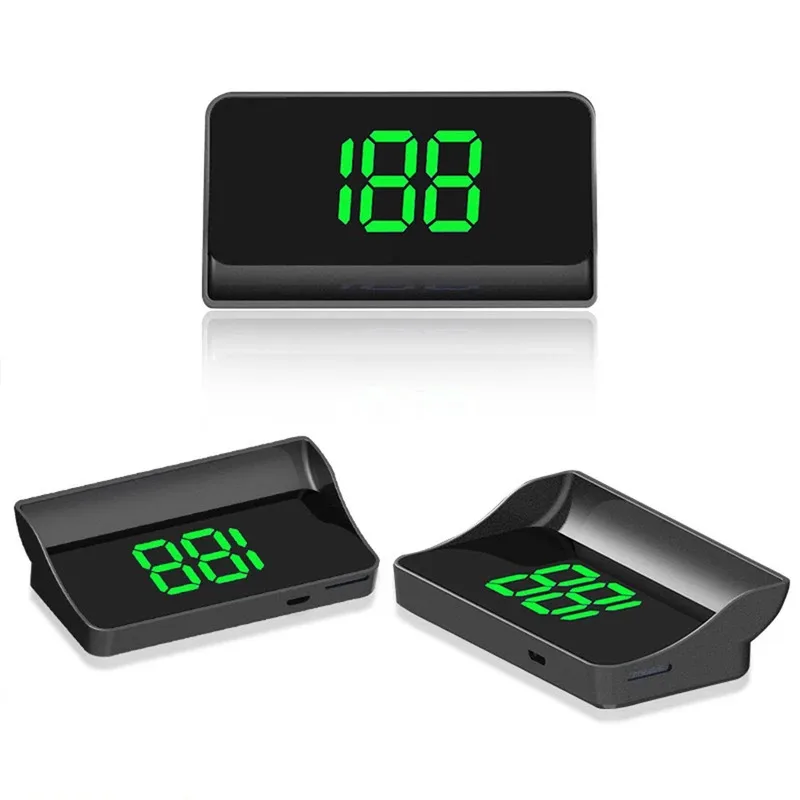 HUD Head-Up Display Car BeiDou GPS Speed New Energy Vehicle Instrument Speed Cockpit Display W2