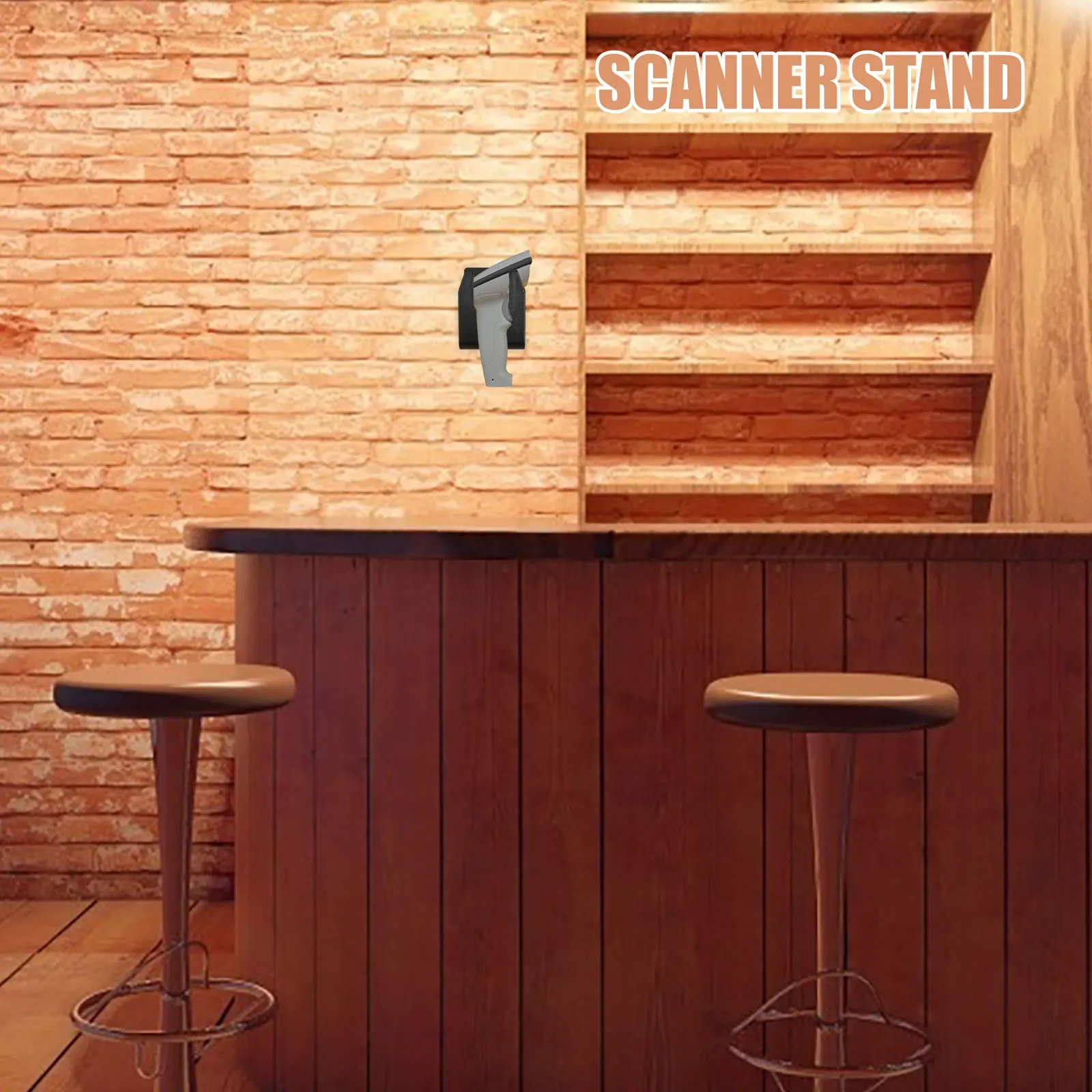 

Barcode Scanner Stand Adjustable Holder For Universal Qr Code Reader Cradle Mount Fit Most Models Portable S-Stand