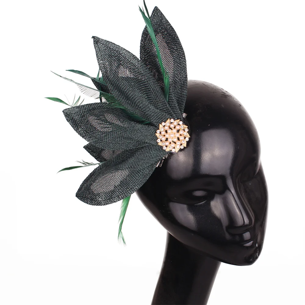 Elegante Braut-Haarspange mit Schleife, Hochzeits-Fascinator-Haarkamm für Damen, Kopfschmuck, modische Party-, Kirchen- und Dinner-Haaraccessoires – Detail 7