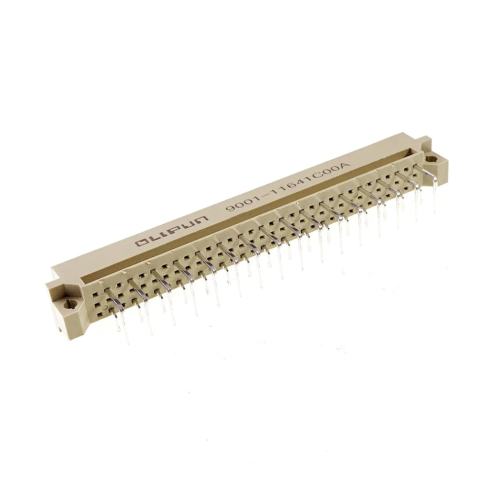 5 stücke din 5,08 din Stecker 32 Positionen männlicher Stift mm Abstand rechtwinklig weiblich gerade durch Loch platine zweireihig – Detail 3
