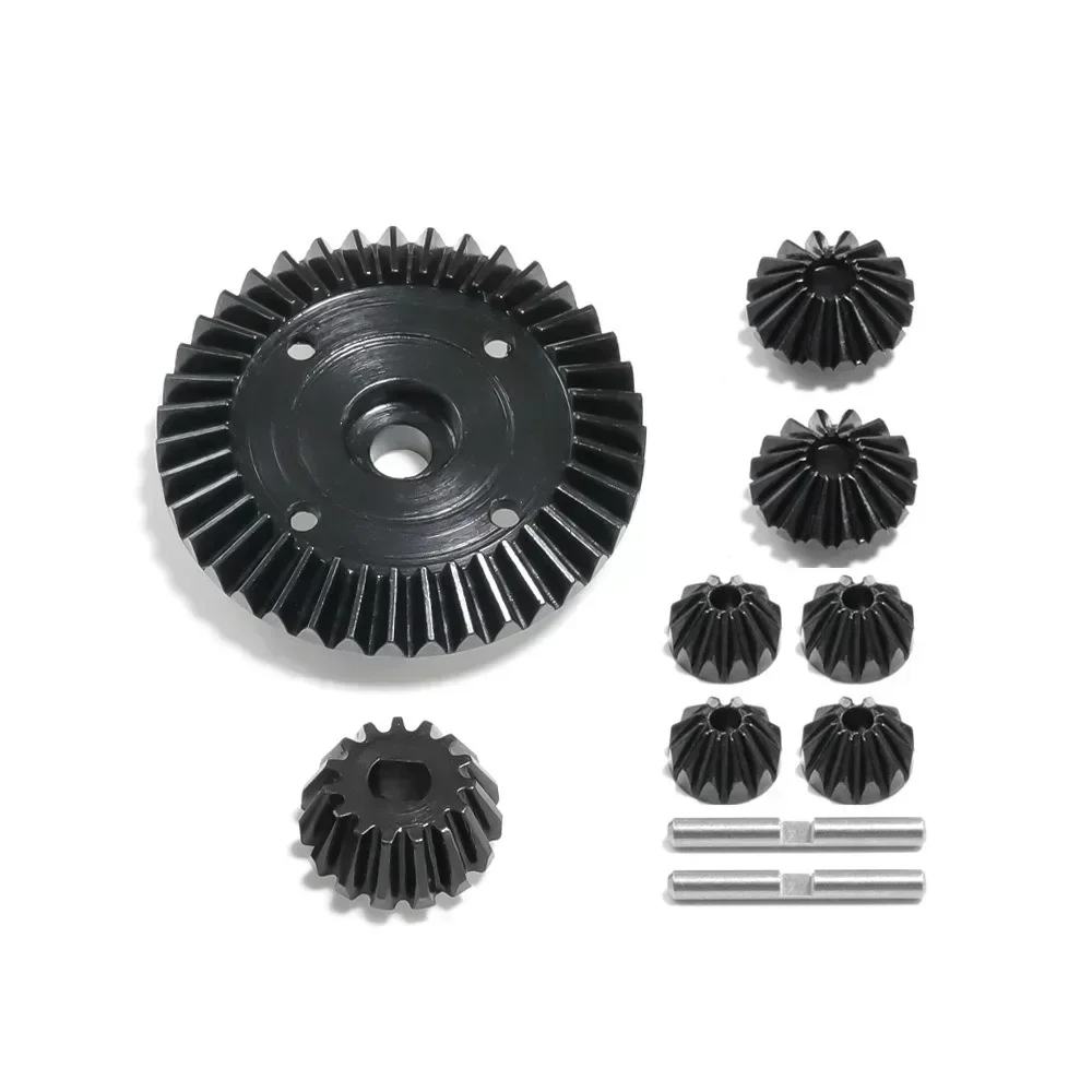 

For TAMIYA XV02 TT02 TT02B 1/10 RC Car Upgrade Parts Differential Teeth Shell +Ring Gear & Bevel Gear Kit